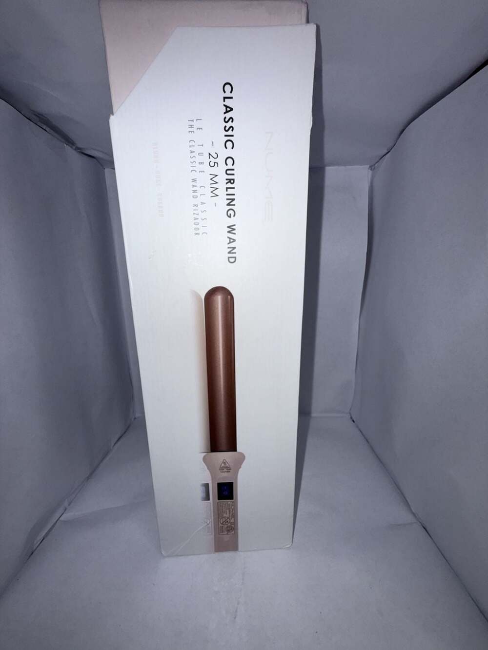 NuMe Classic Curling Wand 25mm (1 inch) Blush